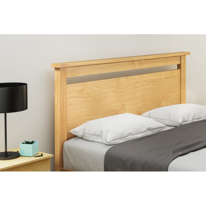 LL Nero Oak 6ft Bed Frame